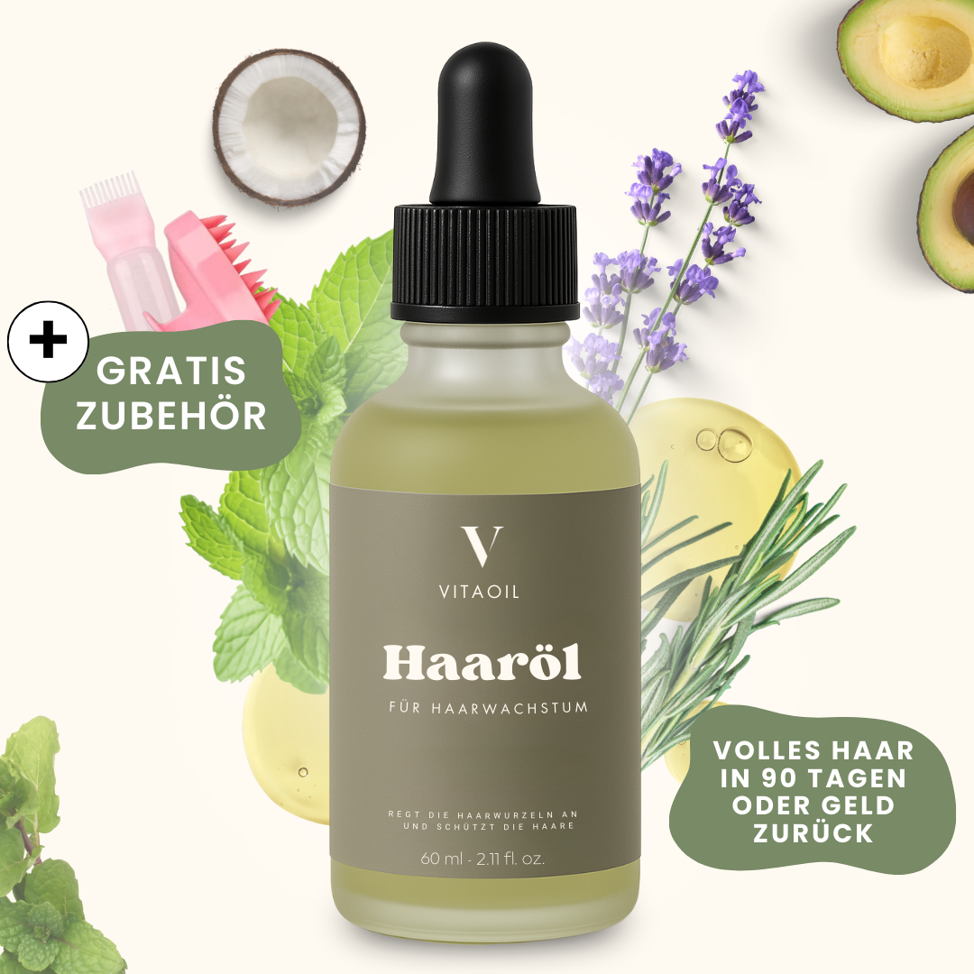 Veganes Haaröl für schnelles Wachstum (black)