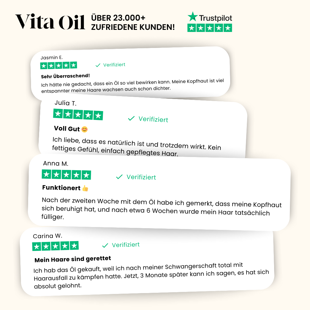 Veganes Haaröl für schnelles Wachstum