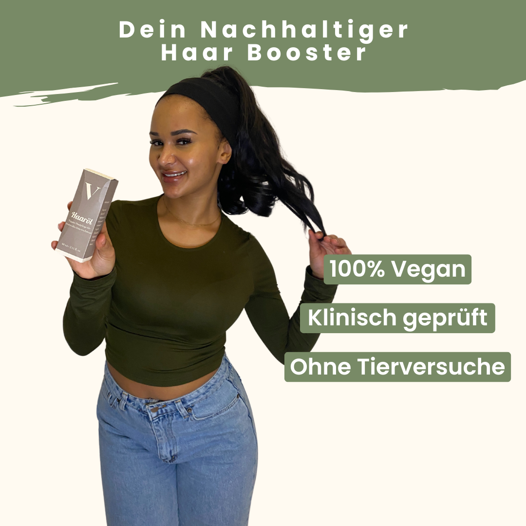 Veganes Haaröl für schnelles Wachstum (black)